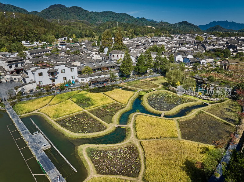 安徽黟县西递古村