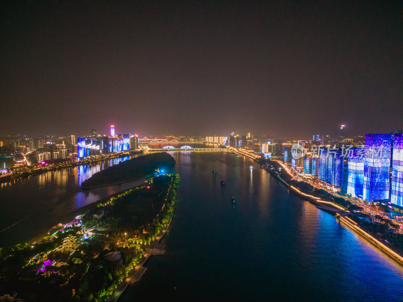 湖南长沙城市夜景