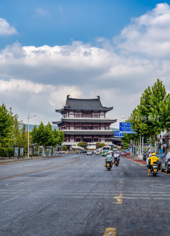 长沙杜甫江阁建筑