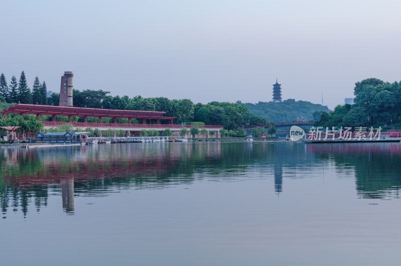 佛山千灯湖公园城市建筑景观