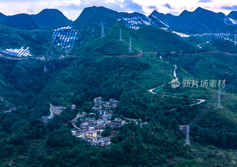 贵州山地光伏喀斯特地貌