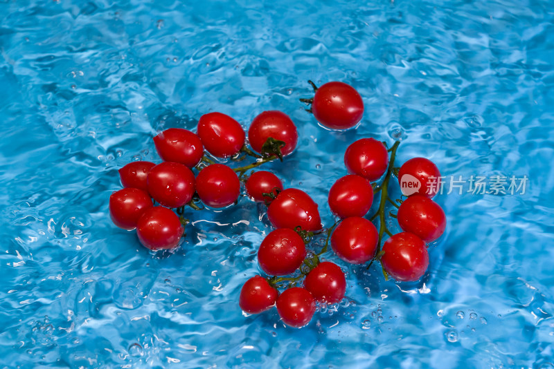 美食蔬菜水果西红柿番茄圣女果清新静物棚拍