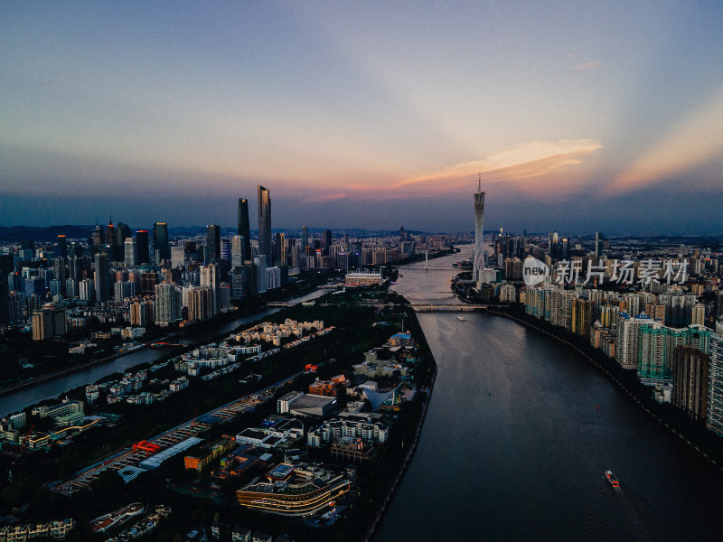 广州市区城景