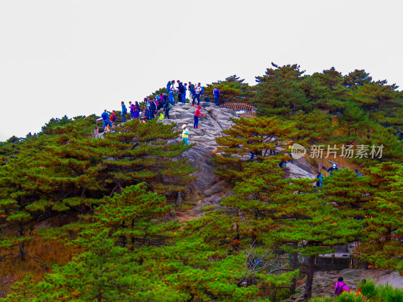 中国安徽黄山旅游风光