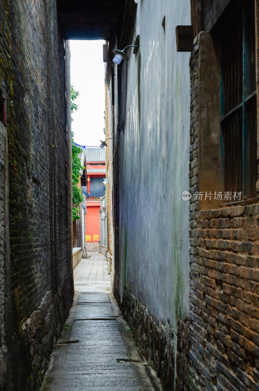 福州上下杭历史文化街区的小巷