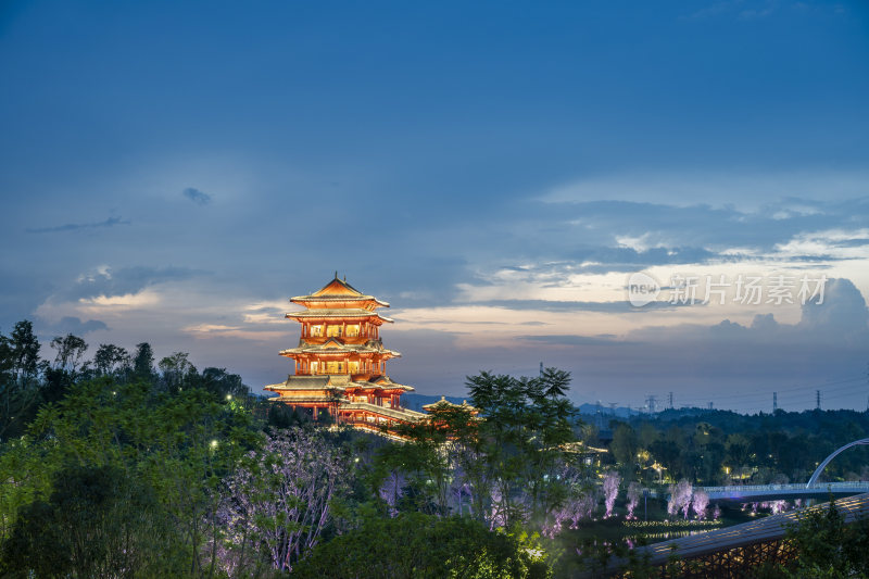 成都世博园风景