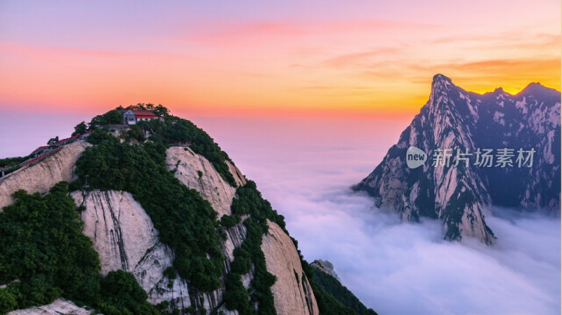 陕西华山美景