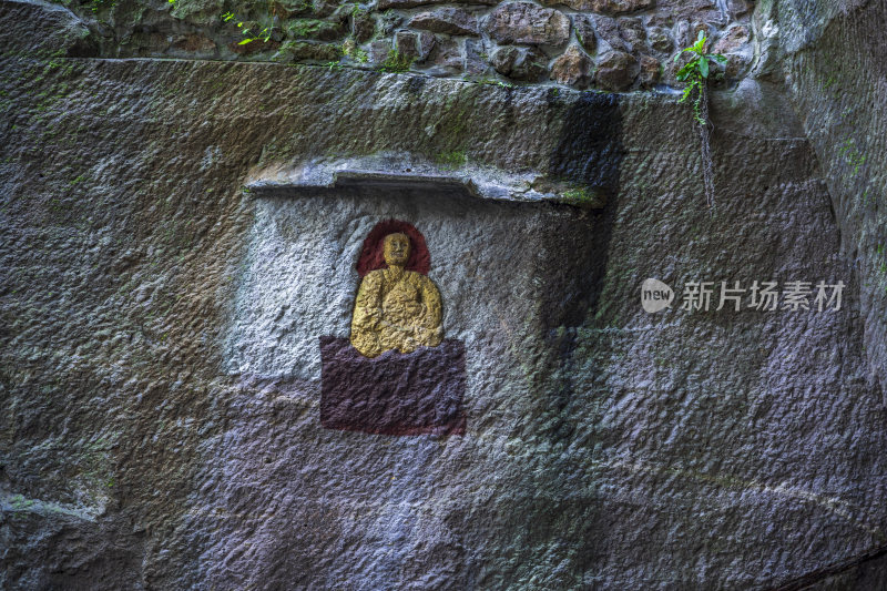 杭州宝石山景区金鼓洞景点