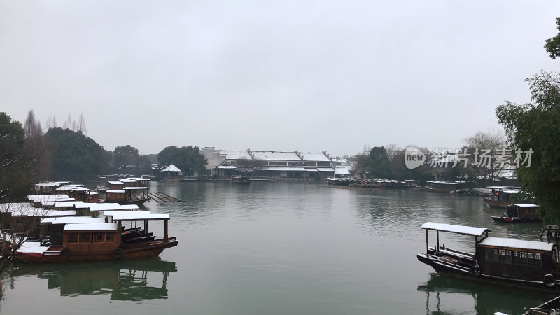 江南古镇乌镇风光素材图