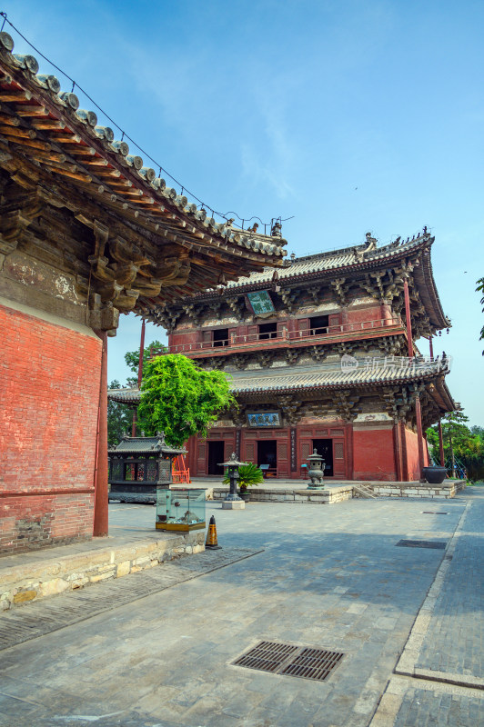 天津蓟县独乐寺观音阁木构建筑