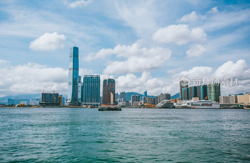 香港维多利亚港城市风光