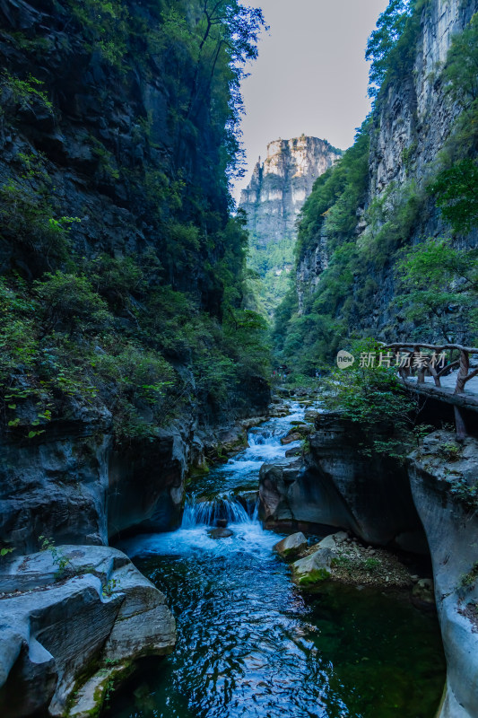 太行山大峡谷的壮丽风光