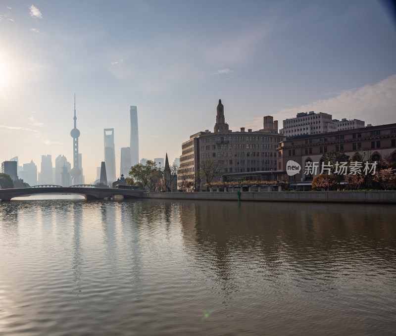 上海苏州河邮政博物馆乍浦路桥上海城市景观