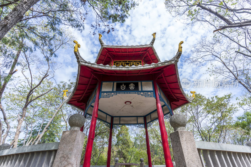 武汉江夏区白云洞景区风景