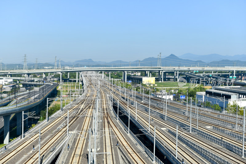 城市交通火车轨道