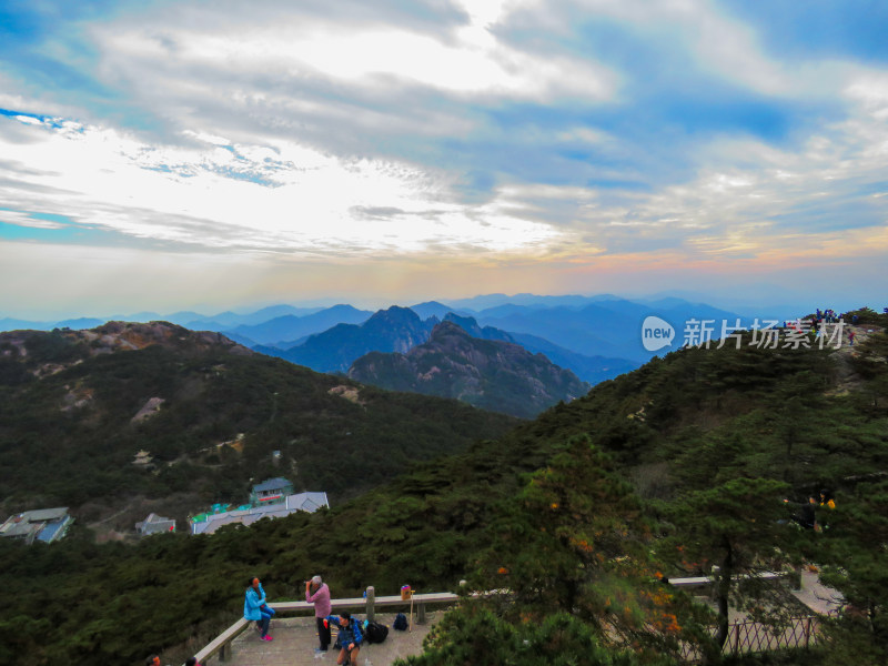 中国安徽黄山旅游风光