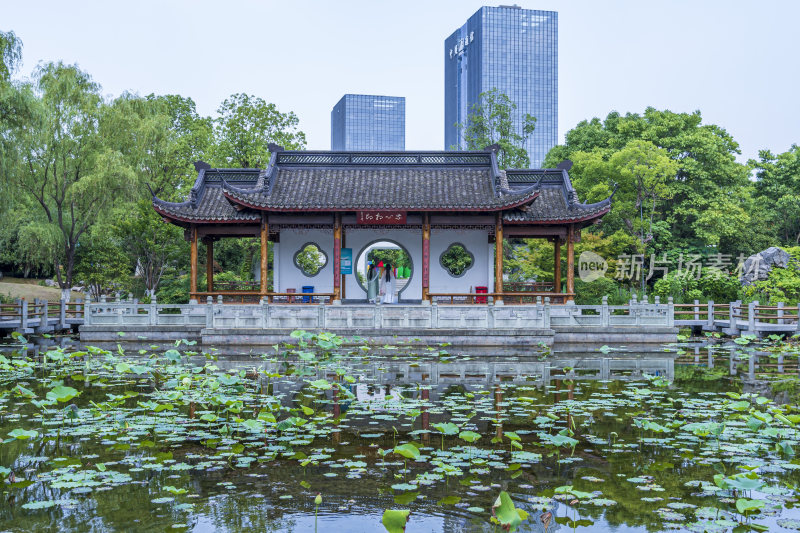 武汉硚口区园博园风景