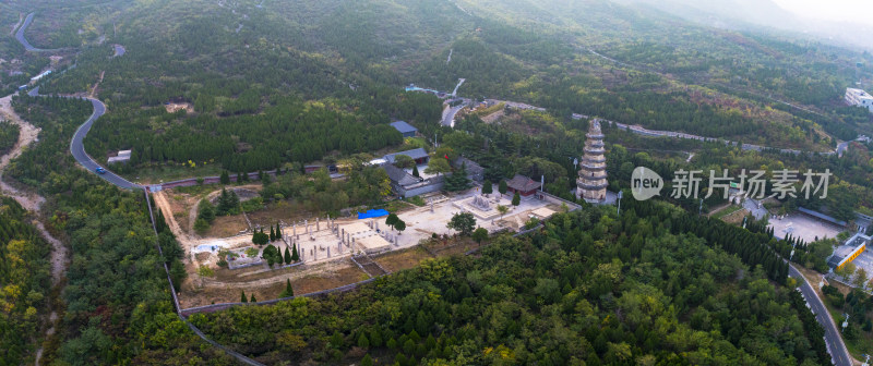 河北邯郸响堂山景区石窟常乐寺