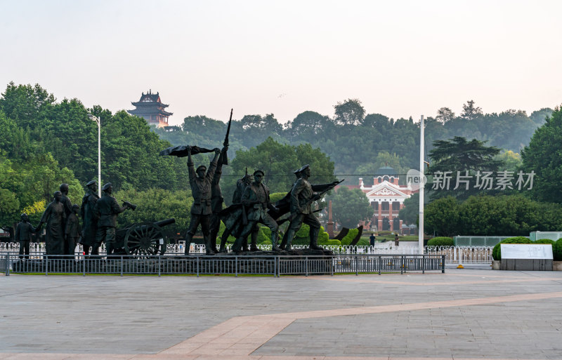 湖北武汉武昌首义广场白云阁