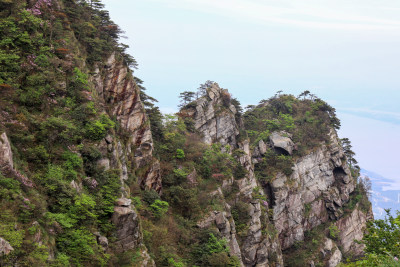 春季庐山自然风光