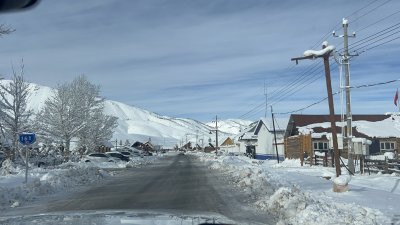 雪 雪地 新疆 雪路 喀纳斯