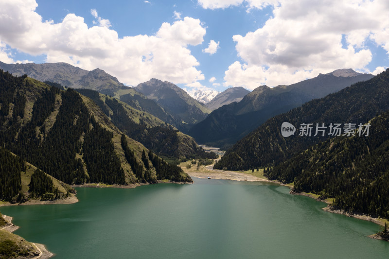 中国新疆天山天池自然风景