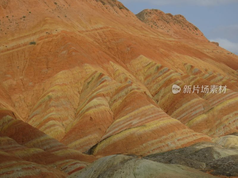 甘肃张掖七彩丹霞风景区旅游风光