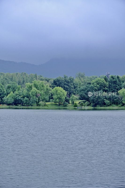 南京钟山景区 前湖 琵琶湖