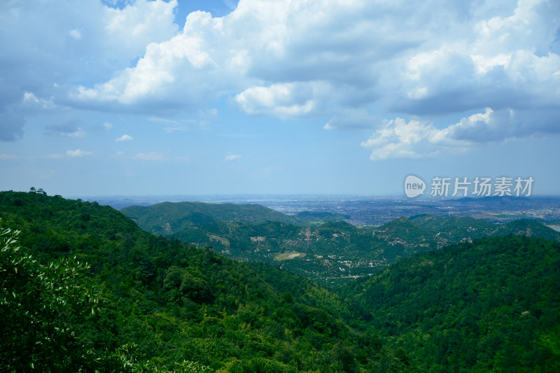 山中的风景