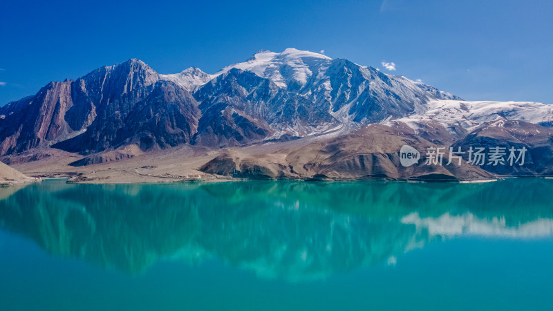 新疆南疆白沙湖航拍