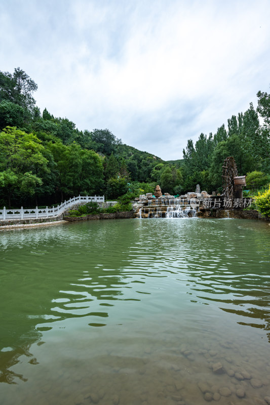 山西太原蒙山大佛自然山水景观