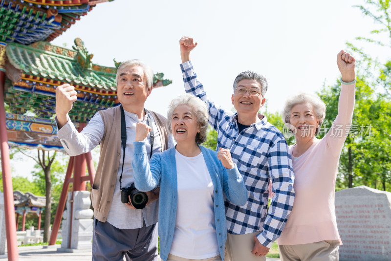 老年夫妻旅游