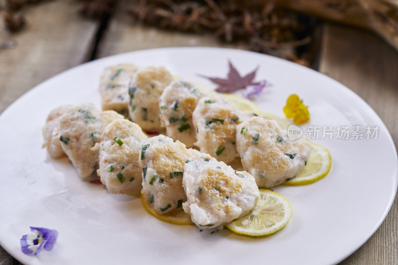 风味香煎虾饼