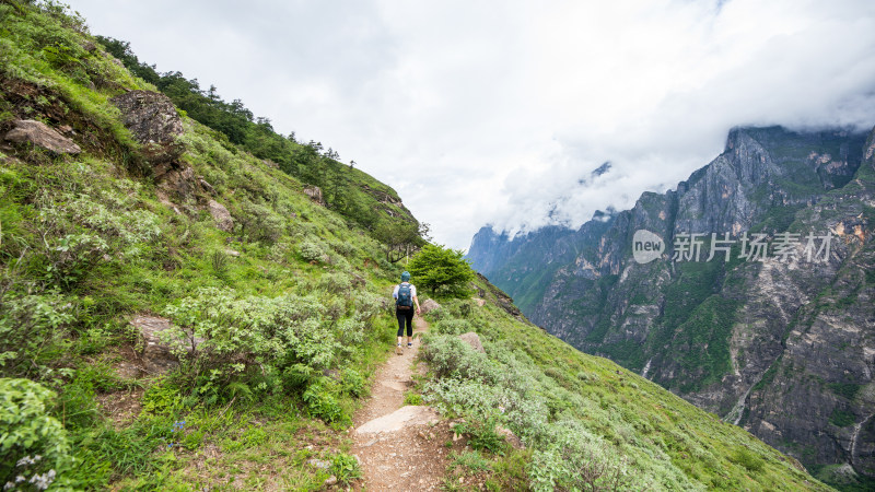 丽江虎跳峡高路徒步线