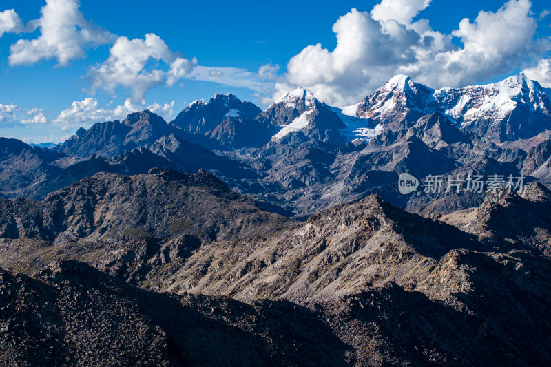 318川藏线西藏雪山高原旅游旅行风景