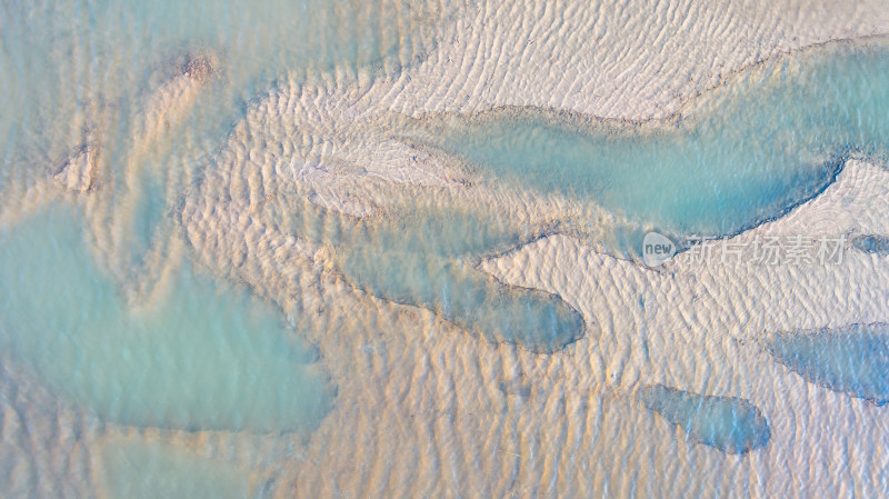 俯瞰黄河水域景观