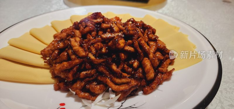 京酱肉丝 北京菜 美食