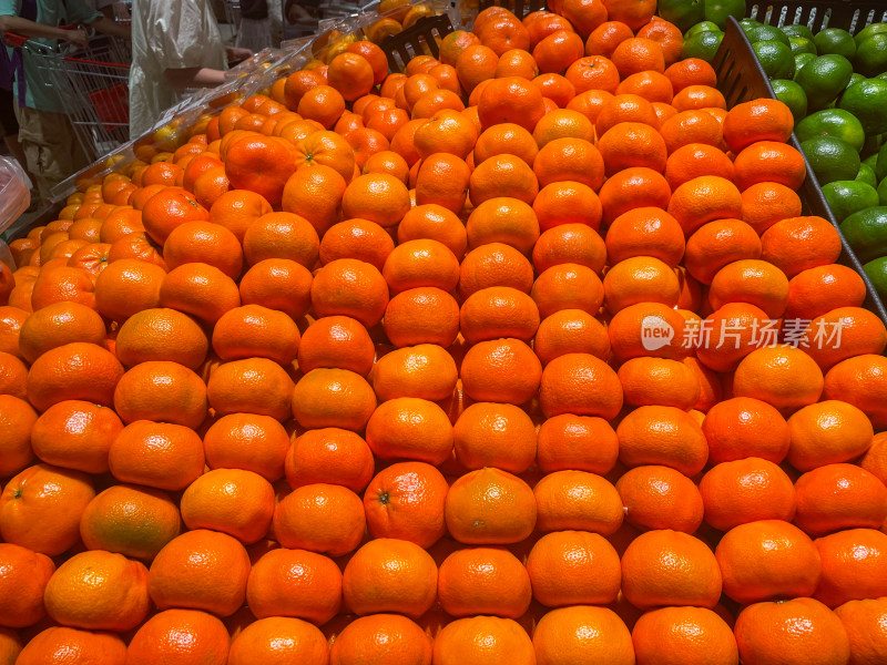 福州版胖东来永辉超市摆放整齐的果蔬等食物