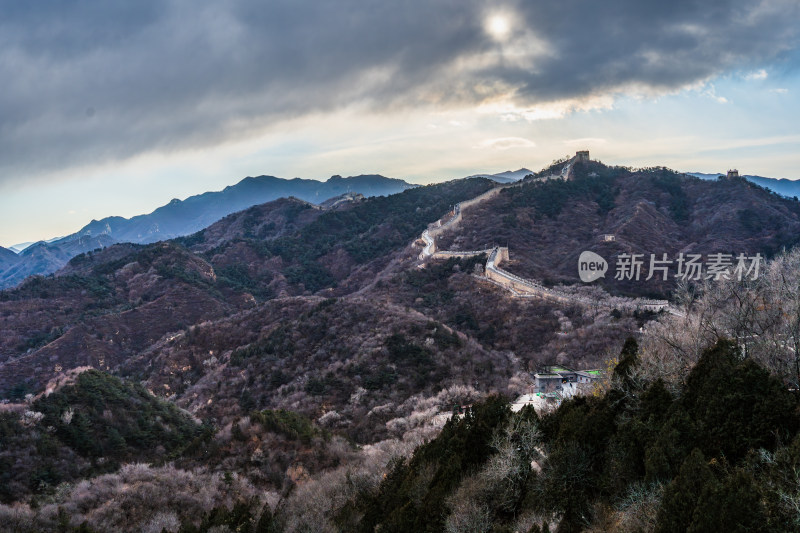 北京八达岭长城壮丽景色