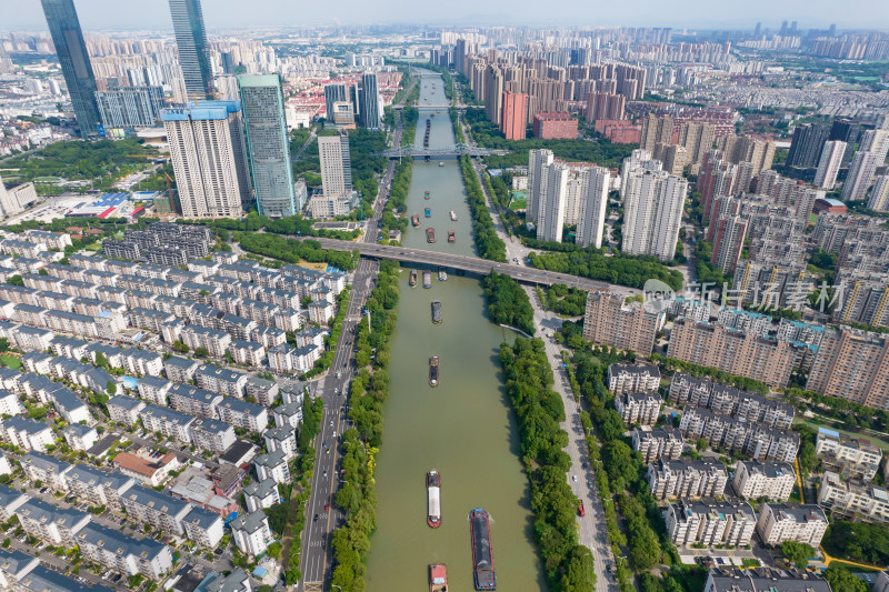 江苏无锡城市风光建筑航拍摄影图