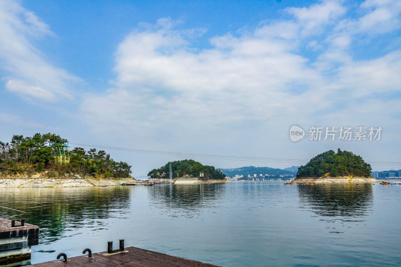 浙江杭州淳安5A景区千岛湖风景区