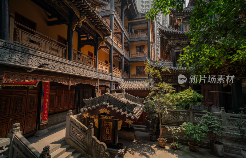 重庆古建筑罗汉寺