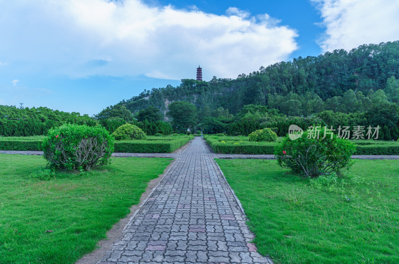 广州南沙蒲洲花园城市公园园林景观设计