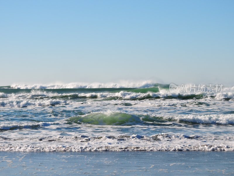 大海浪花巨浪浪潮汹涌海浪波涛汹涌