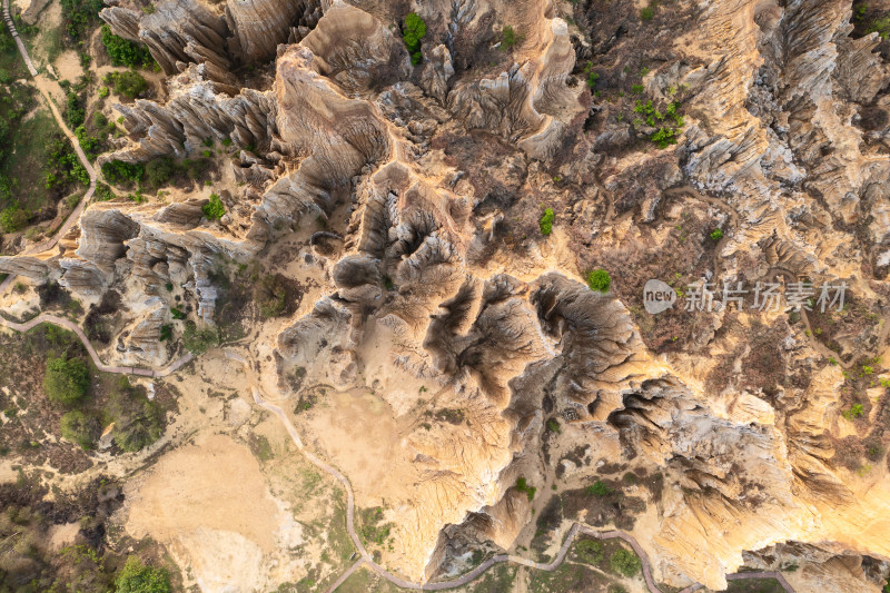 中国云南元谋浪巴铺土林风景