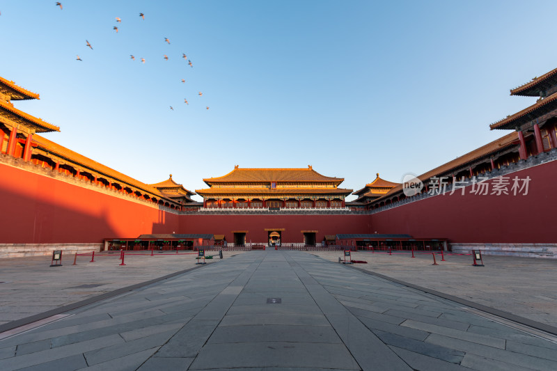 北京故宫大景 故宫 宫殿