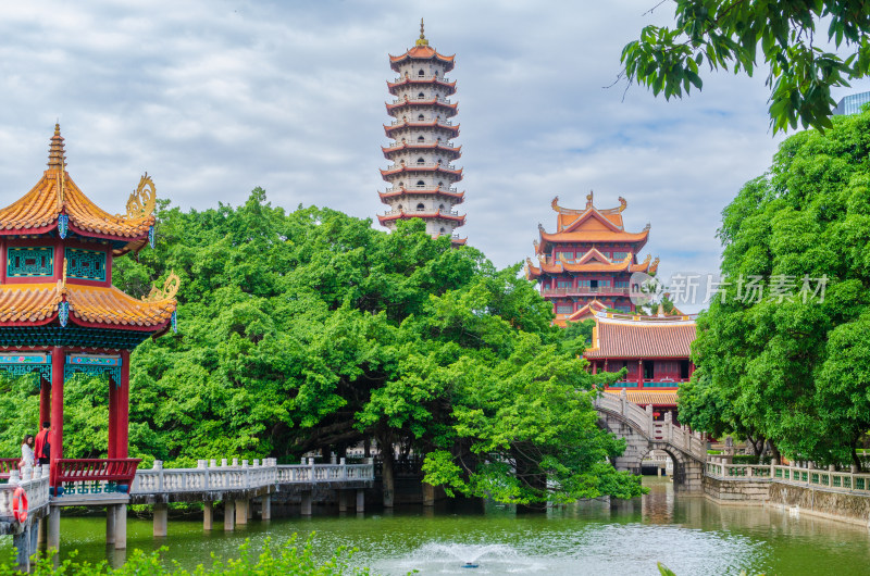 福建省福州市西禅寺，福州五大禅林之一