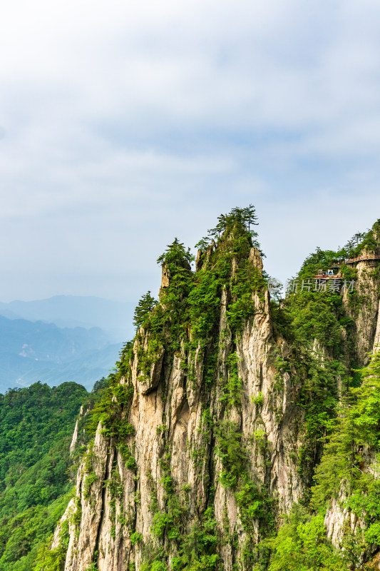 河南洛阳市栾川县5A景区老君山十里画廊景观