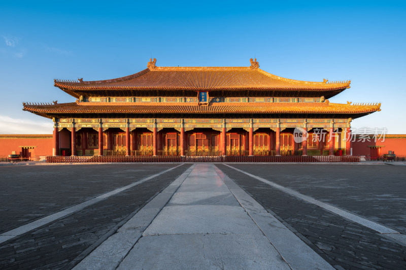北京故宫大景 故宫 宫殿