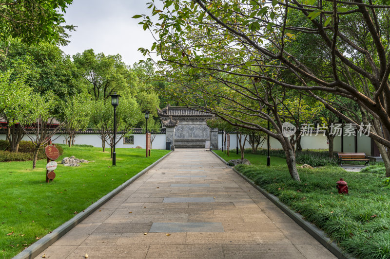 杭州萧山江寺公园古园林